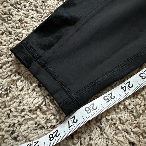 Lululemon Wunder Train high rise Satin Panels leggings, size 12 - Picture 5 of 5